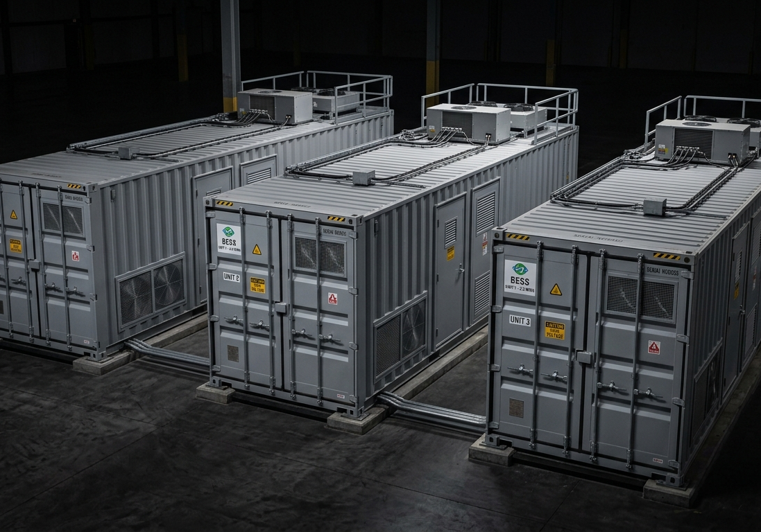 Battery energy storage system containers